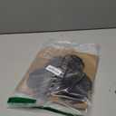 10" Metal Flower Wall Art Decor, Rustic Modern Floral Sculpture, Distressed Iron Wall Hanging Home Decoration Accent Artworks for Indoor Kitchen Bedroom Living Office Outdoor Garden Patio (36C-Black)