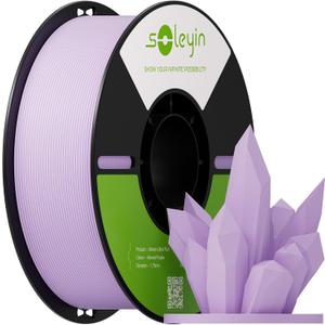 PLA Filament 1.75mm, Neatly Wound 3D Printer Filament 1kg Spool (2.2lbs), Dimensional Accuracy 0.02mm, Strong Toughness & No Warping, 3D Printing Filament Fit Most FDM 3D Printers,Purple