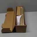 2 Pack Heavy Duty Curtain Rods for Windows 28 to 48 Inch, 1 Inch Gold Adjustable Curtain Rod Set with Easy Installation and Modern Design (A1,Gold,30-60",2Pack)