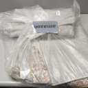 Lessymo Washable Area Rugs 6 x 9, Boho Area Rug Low Pile for Bedroom Living Room Kitchen, Ultra-Soft Faux Wool Vintage Area Rug with Non-Slip Rubber, Kid & Pet Friendly, Brown Beige