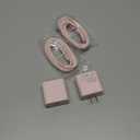 45W USB C Fast Charger for iPhone 17/ Air/16/15 Pro Max,2Pack 10FT Type C Charger Block & Cable, PD 3.0 Super Fast Charging for iPad Pro MacBook Air/Pro M1/M2, AirPods-Pink