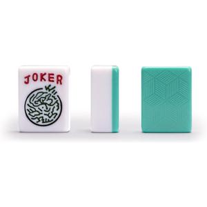 Yellow Mountain Imports Set of 166 American Mahjong Tiles, Pepper (Tiles Only Set), 1.2 x 0.9 x 0.5 inches