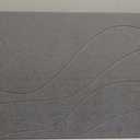 Stone Bath Mat, Quick Drying Absorbent Bath Stone Mat for Bathroom, Natural Diatomaceous Non-Slip Bath Mat, Easy to Clean (Dark Grey, 15.4×23.6")