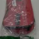 Mancro Dual Layers Medicine Organizer Bag, Pill Bottle Organizer Storage with Lockable Zipper, Medication Travel Bag for Pills, Vitamins, Medical Supplies for Home Storage, Travel (Red)