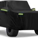 ACROPIX Waterproof Car Cover for Ford Bronco 4 Door 2021-2023 Outdoor Full Car Cover All Weather Protection Rain Sun Protection with Zipper Black Car Parts
