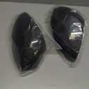 Door Side Mirror Cover Trim Caps Compatible with Alfa Romeo Giulia 2017-2024 Sideview Side Mirror Covers Decoration Accessories (Giulia-Carbon fiber pattern)