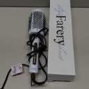 Farery 2.4" Thermal Brush, Large Barrel Heated Round Brush with Triple PTC & 5 Heat Settings (280-420F), Lightweight Dual Voltage for Voluminous Big Curls, Waves & Straightening Long Hair (Blue)