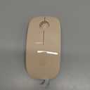 RAPIQUE Bluetooth Wireless Mouse - (BT5.1+USB) Slim Dual Mode Computer Mice with Quiet Click, Low Power, and 1600 DPI, Portable Cordless Mouse for MacBook, Laptop, iPad Pro/Air, Tablet (Pink)