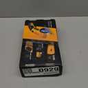 Cordless Electric Scissors: 4V Rechargeable Cardboard Cutter, 3 Blades, Safety Lock & LED Light, Box Cutter for Carton Carpet Plastic Fabric Leather(Yellow