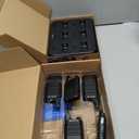 Retevis RT22 Walkie Talkies Rechargeable Hands Free 2 Way Radios Two-Way Radio(6 Pack) with 6 Way Multi Gang Charger