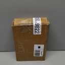 AmazerBath Soap Dispenser, 2 Pack Glass Soap Dispenser with Pump Stainless Steel, 17 Oz Hand Soap Bottles Bathroom Kitchen, Clear