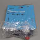 HydraPak Breakaway Surge Lightweight Bike Water Bottle 2-Pack (20oz, 25oz, 30oz) - High Flow, Cycling & Sports Squeeze Bottle (Charcoal)