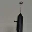 Bonsenkitchen Powerful Milk Frother for Coffee, Fast Handheld Drink Mixer with Stainless Steel Whisk, Battery Operated Hand Frother Stirrer Wand-Black