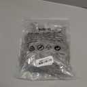 VGbeaty Old Man Short Wave Grey Bald Wig Cosplay Curly Hair for Halloween Costume Party (Long)