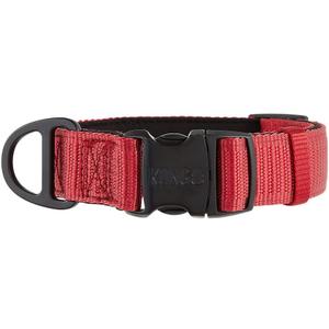 KONG Max HD Ultra Durable Neoprene Padded Dog Collar (Medium, Red)