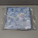 Jaywayang 10" Large Christmas Gift Box with Lid and Ribbon, Blue Snowflake Gift Box with Paper Filler for Holiday Xmas Presents Wrapping.