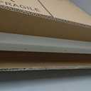 Vinyl Basement Hopper Window, Bathroom Window 32" x 18" White
