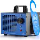 Airthereal MA5K Ozone Generator for Home, Ozone Air Ionizer Odor Eliminator with 120-Min Timer, Lightweight Design, Odor Removal for Car, Smoke, Pets, Basements, Covers Up to 2,000 Sq. Ft., Blue (Non-replaceable Filter)