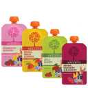 Peter Rabbit Organics Fruit Flavors Variety Pack - Squeezable Snack Pouches, 4 oz. (Pack of 36)