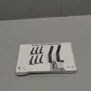 Coat Rack Hooks Wall Mounted, Silver 8Packs, KYOEON Bath Towel Rope Hooks for Kitchen, Door, Cabinet, Bathroom, Foyers, Hallways, and Bedrooms