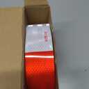 2" X 164FT DOT-C2 Reflective Tape, Waterproof Reflector Conspicuity Tape, Safety Sticker Strips for Trailers, Cars, Trucks, Warning Tape Automative Accessories