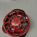 K&H Pet Products Stock Tank & Pond Heater, Ultimate Stock Tank Deicer w/ Cord Clip, Water Trough Heater for Horses, Cattle and Livestock, Full Cage, Floating, Submersible, Safety Listed - Red 500W