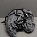 Waterproof Outboard Motor Cover 600D Fade Resistant Boat Engine Hood Cowling Cover Fits Motor 225-300 HP, Grey