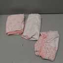 3-Pack Organic Baby Swaddle Sleep Sacks - Swaddles for Newborns, Infant 0-3 Months, Baby Girls, Boys, Soft & Snug Newborn Sleep Sack, Nursery Swaddling Blankets (Blossom, XS)