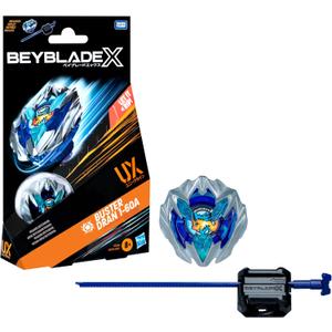 Beyblade X Buster Dran 1-60A UX Starter Pack Set with Attack Type Top and Launcher; Authentic Takara Tomy Battle Tops Games/Toys for Boys and Girls 8+