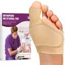 Extra Thick Gel Pads & Adjustable Straps for Metatarsalgia relief,Orthopedic Metatarsal Pad,Breathable, M