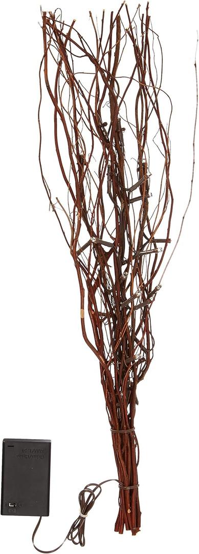 Everlasting Glow 41655 Willow Branch Convertible, 3.5" L x 2.3" W x 20" H, Brown