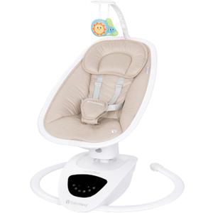 Baby Trend NuMotion Infinity Swing 5 RealLife Motion Modes, Touchscreen & Remote Control, MultiRecline Seat & Hanging Toys Dash Tan