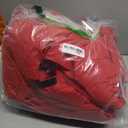 Men's Ski Jacket Warm Winter Snow Coat Waterproof Mountain Windbreaker Snowboarding Jacket Hooded for Hiking Travel (red)