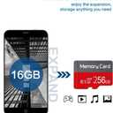 2 Pack TF Card 256GB with Adapter, High Speed Memory Card, UHS-I C10 A1 Memory TF Card for Tablet/Mobile Phone/Camera/Car Audio/Game Console (Red 2PACK 256GB)