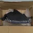 Passenger Side LED Fog Light for 2017-2022 Jeep Grand Cherokee, 2014-2022 Dodge Durango Front Bumper Light with Bulbs Assembly (Right Driver Side Black) 68275511AC