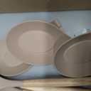 11 pcs Silicone Kitchen Utensil Set with Wooden Handles (Neutral Taupe)