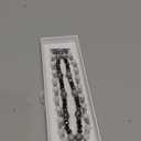 VISOOM Beaded Boho Bracelet Compatible for Apple Watch Band 40mm/38mm/41mm Series 9 8 7 SE Women Fashion Cute Handmade Crystal Beads Stretchy Watch Strap for iWatch Bands Series 6/5/4/3/2/1 (Black)