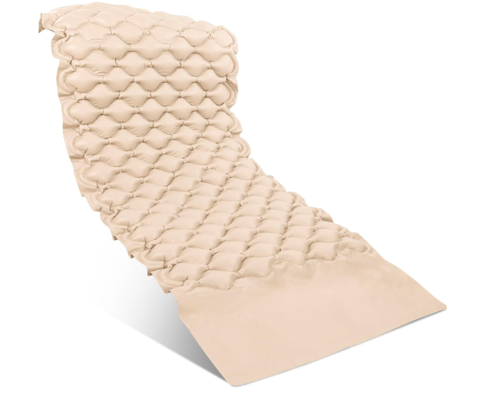 Vive Alternating Air Pressure Mattress Pad Replacement - The Original Bed Sore Prevention Solution - Hospital & Home Mattress Topper - Includes Waterproof Inflatable Ulcer Cushion Pad, Heat Resistant