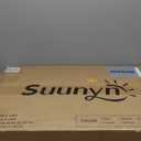 Folding Adirondack Chair, HDPE All-Weather Fire Pit Chairs, Plastic Adirondack Chairs with 2 Cup Holder, Outdoor Lawn Chair for Patio Garden (Teak)