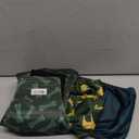 Reusable Dog Diapers Male 3Pcs, Premium Washable Belly Bands for Male Dog Small, High Absorbing Male Dog Wraps for Doggie Puppy in Incontinence, Excitable Urination and Training(Seafloor,S)