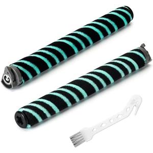 Janedtcyy AZ4000 AZ4002 AZ3901 Soft Brush Roller Replacement Parts Compatible with Shark POWERDETECT Upright Vacuum Cleaner, 2 Brushroll, 1 Cleaning Brush, 468FP4000