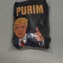 Make Purim Great Again Funny Trump Costume Hebrew Jewish T-Shirt, S