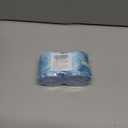 LaRibbons Christmas Wired Ribbon 2.5 inch Double Faced Blue Snowflakes and Striped Christmas Ribbon for Tree Garland, Wreath Bow, Xmas Crafts Decorations, 2 Rolls 10 Yards Total