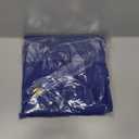 Newrara Graduation Gown Cap Tassel Set (Large 51(5'6"-5'8"), Blue)