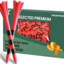 Golf Tees Plastic 2 3/4 inch Unbreakable 100 Pack, Bulk Long Stronger Upgrade More Durable Stable Reduce Friction Side Spin Tee Pink Pouple Gift for Men Women