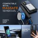 Hensinple for Samsung Galaxy Z Trifold Case Magnetic, Z Trifold Case [Hinge Protection] [Compatible with MagSafe], Magnetic Charing Translucent Matte Back Shockproof Phone Case for ZTriFold, Black