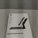 Jibrealg Keyboard Case for iPad 11th (A16, 2025) & iPad 10th Generation, Ultra-Slim Magic Keyboard with Multi-Touch Trackpad, 7 Colors Backlight, Smart Keyboard for iPadA16, Black