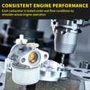 499059 Carburetor for B&S 214661 497586 792253 799869 6.5 6.75 HP Series Engines Compatible with Troy-Bilt 020337 01902 2350 2550 PSI Pressure Washer (simple style)
