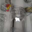 kudos Gold Bathroom Light Fixtures,2 Pack Modern Sconces Wall Lighting with Crystal Bubble and Clear Glass, 3000K/4500K/6000K Adjustable, KDVL05-GD-2-2PK