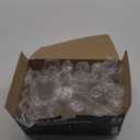 N9R 24PCS Plastic Champagne Flutes, 9 Oz Stemless Disposable Gold Rim Toasting Glasses, Crystal Clear Cocktail Cups Drinkware Shatterproof Ideal for Party Wedding Birthday